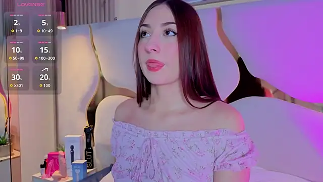 SofiJones  online show from 4, 12, 2025