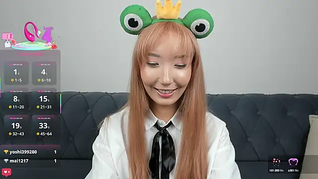 Snapshot of Yume_ko chatting on 16, 9, 2025 Yume ko online show from 16, 9, 2025