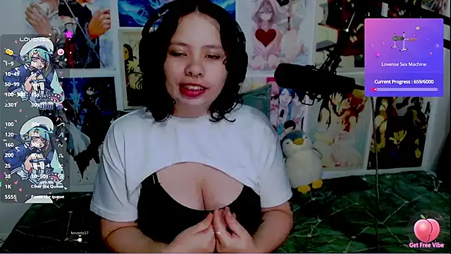 Snapshot of Lil-La chatting on 2, 12, 2025 Lil-La online show from 2, 12, 2025