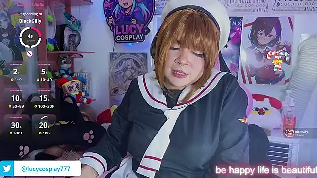 Lucycosplay777 online show from 10, 7, 2026