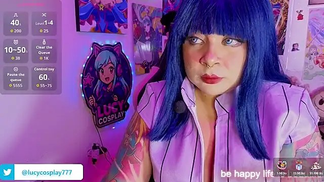 Lucycosplay777 online show from 23, 7, 2026