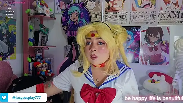 Lucycosplay777 online show from 11, 7, 2026