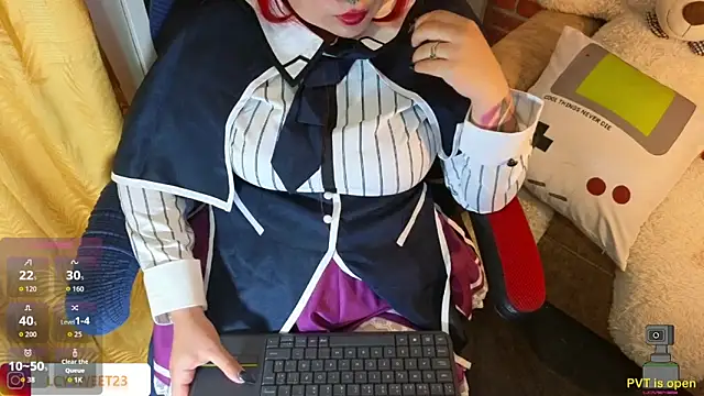 Snapshot of Lucycosplay777 chatting on 18, 10, 2025 Lucycosplay777 online show from 18, 10, 2025