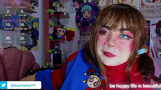 Lucycosplay777 online show from 8, 7, 2026