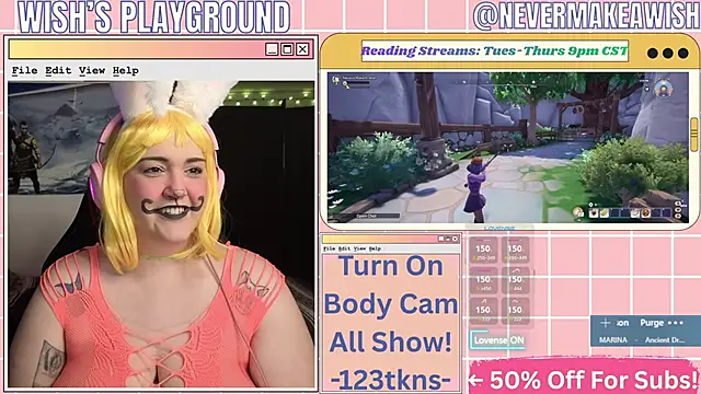 nevermakeawish online show from 24, 3, 2026