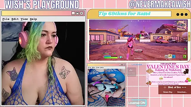 nevermakeawish online show from 8, 2, 2026