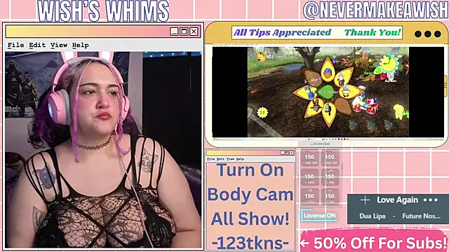 nevermakeawish online show from 24, 5, 2026