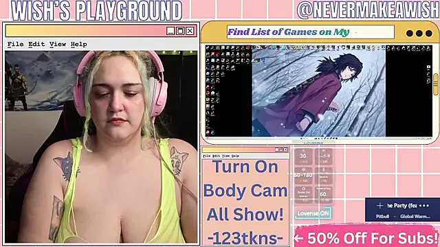 nevermakeawish online show from 19, 3, 2026