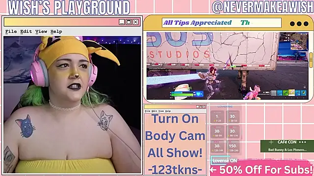 nevermakeawish online show from 17, 2, 2026