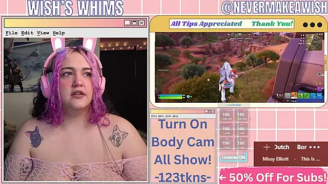nevermakeawish online show from 16, 5, 2026
