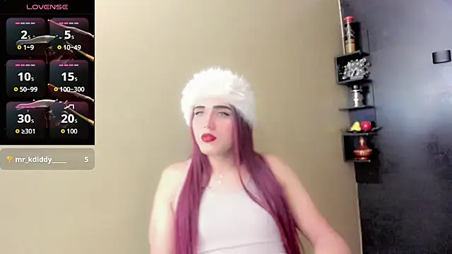 Kimberly Vazquez online show from 1, 11, 2025