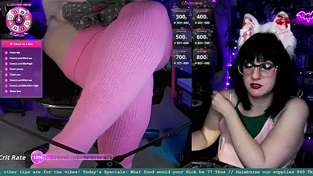 LadyMarzanna online show from 4, 10, 2025