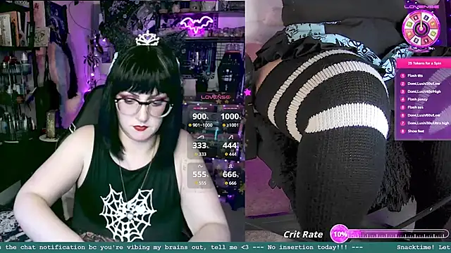 LadyMarzanna online show from 2, 11, 2025