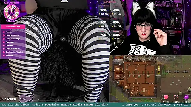 LadyMarzanna online show from 12, 10, 2025