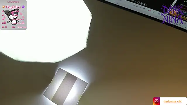 Dark nina  online show from 23, 10, 2025