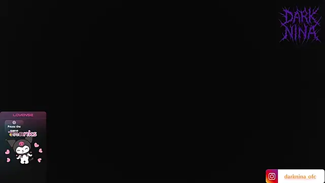 Dark nina  online show from 18, 2, 2026