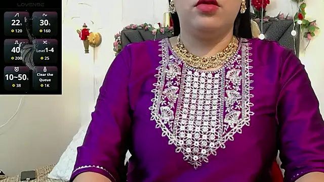 Snapshot of IndraKaur_ chatting on 4, 5, 2026 IndraKaur online show from 4, 5, 2026