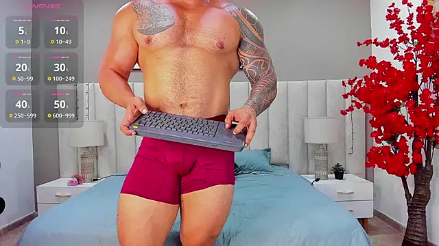college muscle ass1 online show from 10, 9, 2025