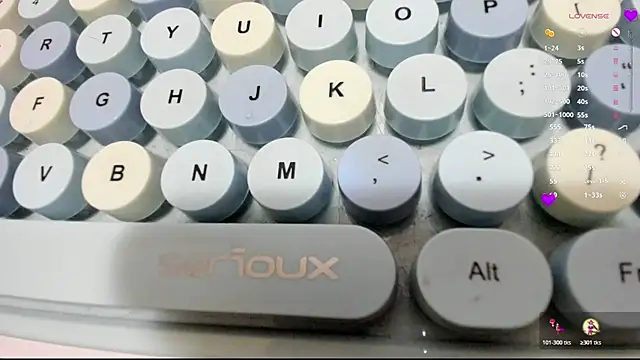 Monica Velvet online show from 28, 10, 2025