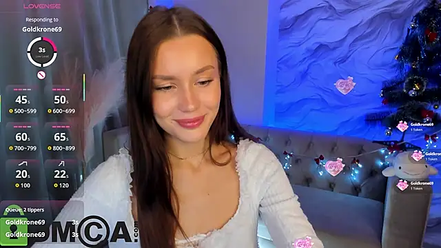 Aria Mila online show from 19, 12, 2025