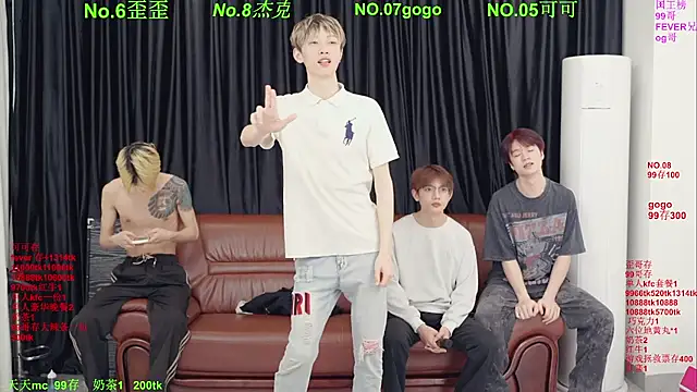 Beautifulboys-777 online show from 19, 4, 2026