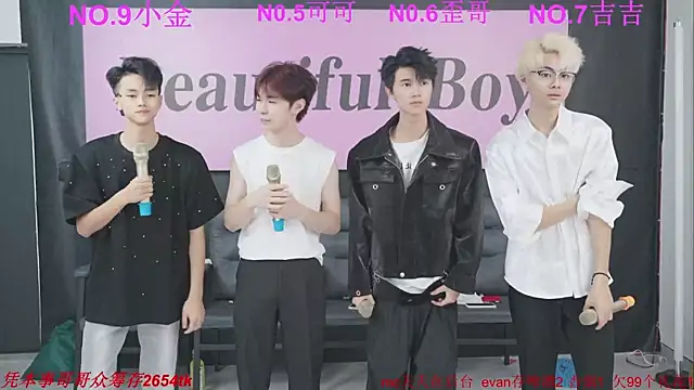 Beautifulboys-777 online show from 13, 9, 2025