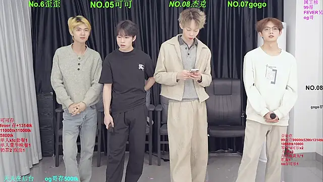 Beautifulboys-777 online show from 19, 3, 2026