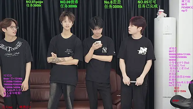 Beautifulboys-777 online show from 10, 5, 2026
