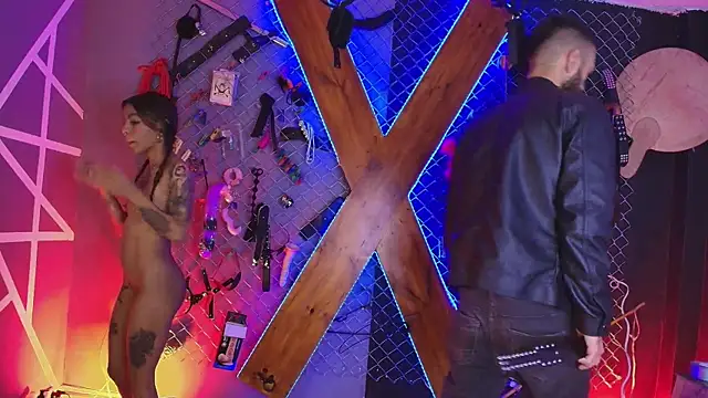 Warick and Aria bdsm  online show from 23, 10, 2025