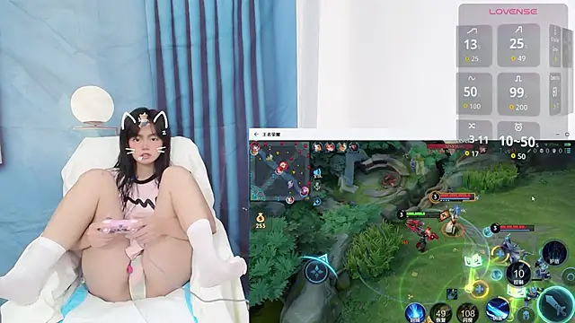 Snapshot of Duolamei chatting on 11, 10, 2025 Duolamei online show from 11, 10, 2025