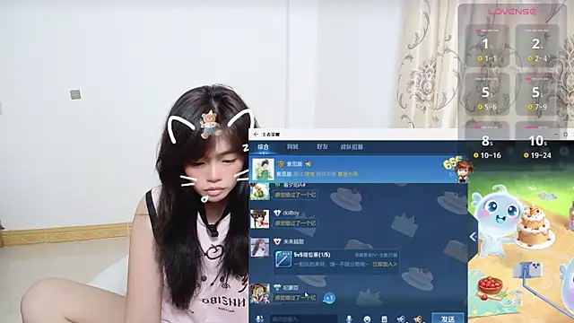 Snapshot of Duolamei chatting on 31, 10, 2025 Duolamei online show from 31, 10, 2025