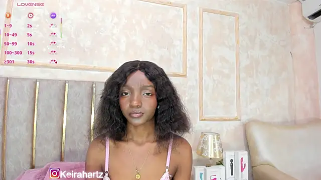 Keirahartz online show from 14, 9, 2025