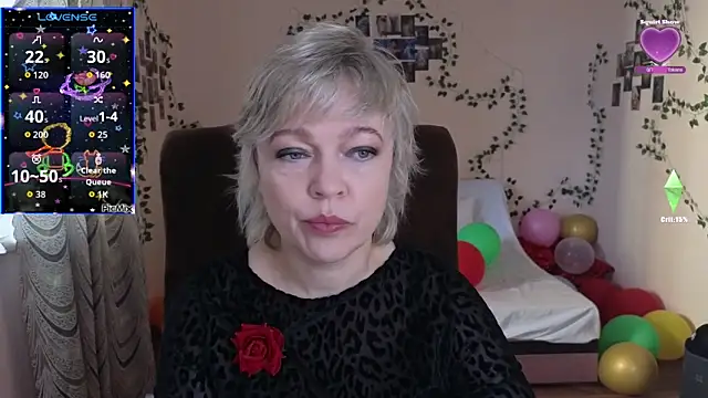 Snapshot of Rosette_Pricky chatting on 16, 10, 2025 Rosette Pricky online show from 16, 10, 2025