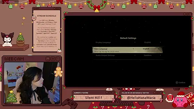 HanaMaria online show from 26, 11, 2025