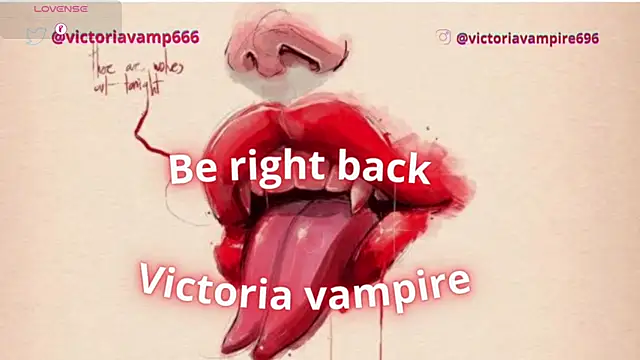 Victoriavampire666 online show from 15, 6, 2026