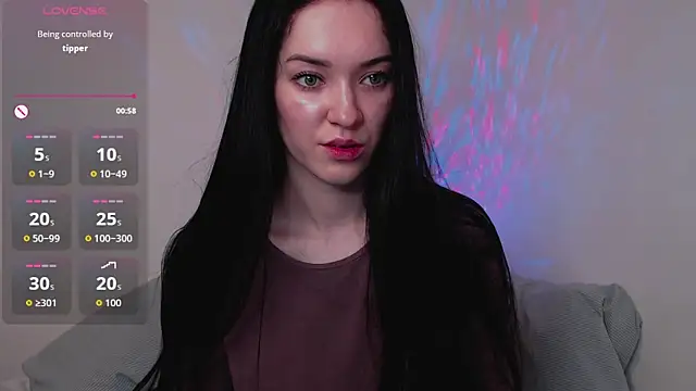 Snapshot of Veliora chatting on 1, 10, 2025 Veliora online show from 1, 10, 2025