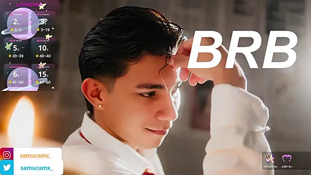 samucamx  online show from 8, 3, 2026