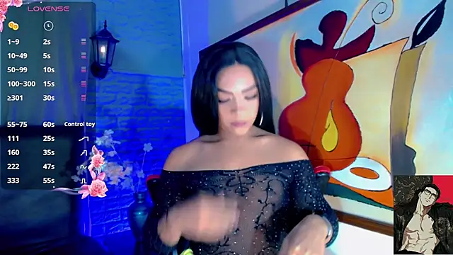 Cristal Villael online show from 18, 10, 2025