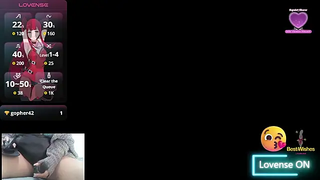 Vesper Vixen online show from 21, 11, 2025