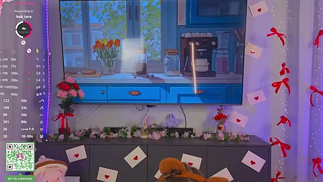 ElfredaTupy online show from 28, 2, 2026