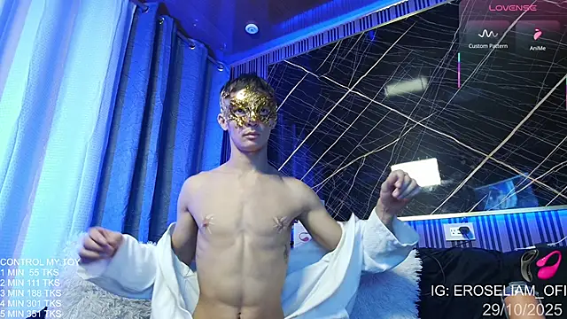 eroseliam online show from 29, 10, 2025