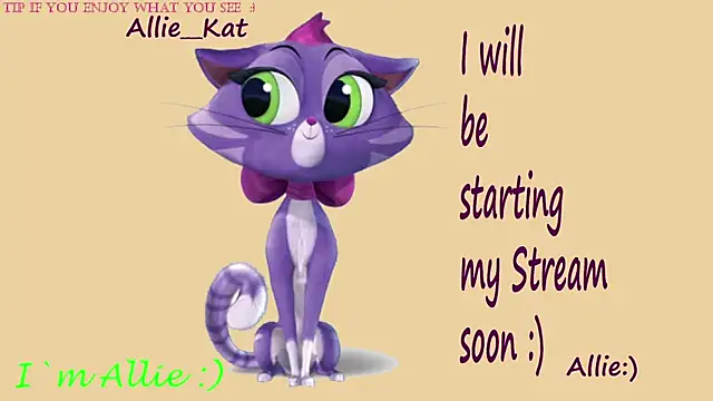 Allie Kat online show from 29, 11, 2025