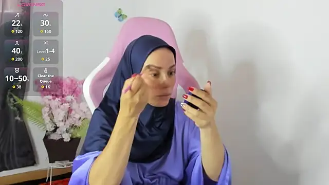 Snapshot of dalila_kemur chatting on 16, 10, 2025 dalila kemur online show from 16, 10, 2025