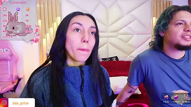 Snapshot of Laia_and_Damian chatting on 9, 11, 2025 Laia and Damian online show from 9, 11, 2025