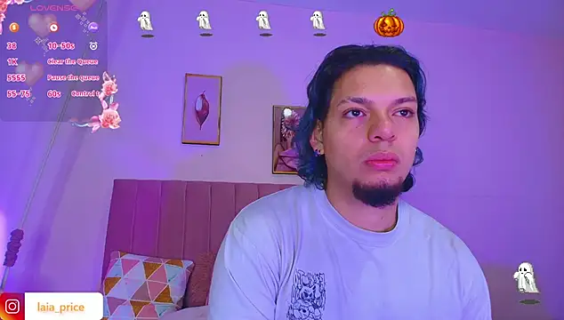 Snapshot of Laia_and_Damian chatting on 29, 10, 2025 Laia and Damian online show from 29, 10, 2025