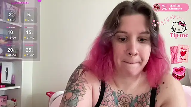 Minae Kinamoto online show from 8, 2, 2026