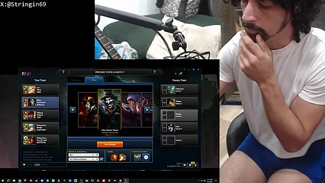 Snapshot of Stringin69 chatting on 2, 8, 2026 Stringin69 online show from 2, 8, 2026