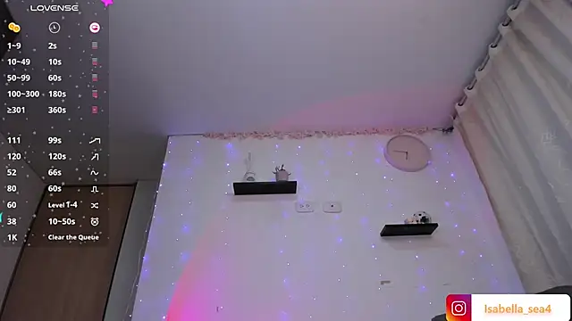 isabella sea  online show from 27, 10, 2025