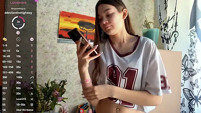 Cuteviola online show from 23, 4, 2026