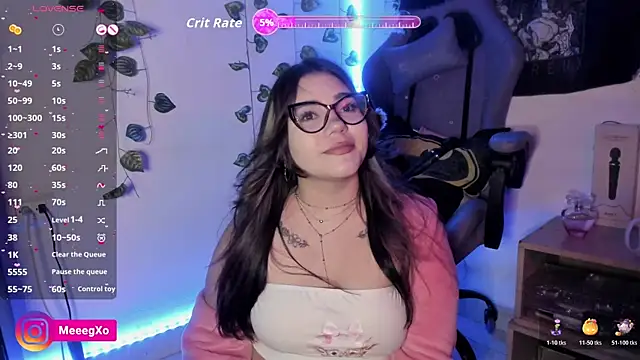 MegXo online show from 6, 2, 2026